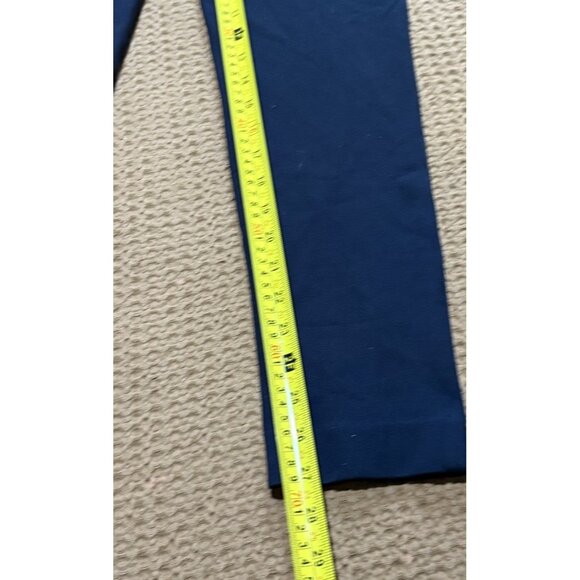 Anne Klein Women’s Dress Pants Navy Pull On Dress Pants Size 6 Scallop Stretch - Picture 7 of 8